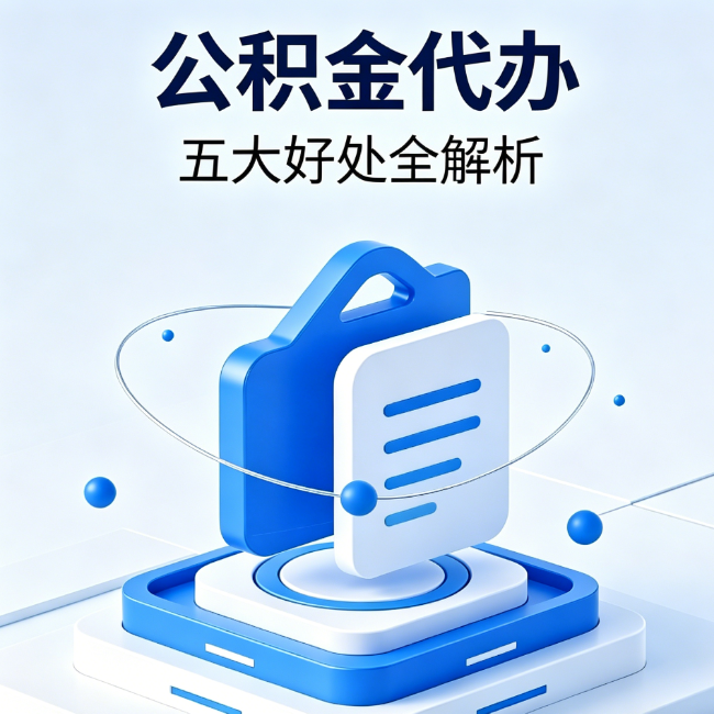 盐城公积金代办到底值不值？这5大好处让你少走弯路